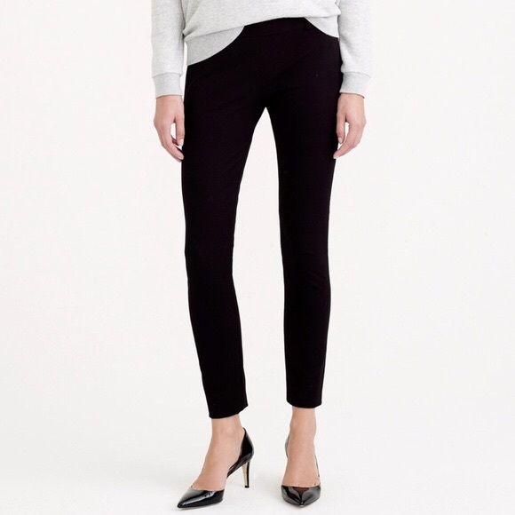 J. Crew Pants - J. Crew Petite Martie bi Stretch Wool Black Pant